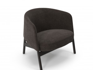 Collar Lounge Chair 3D Model