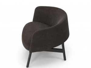 Collar Lounge Chair 3D Model