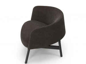 Collar Lounge Chair 3D Model