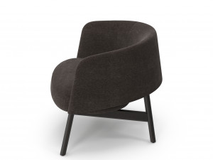 Collar Lounge Chair 3D Model
