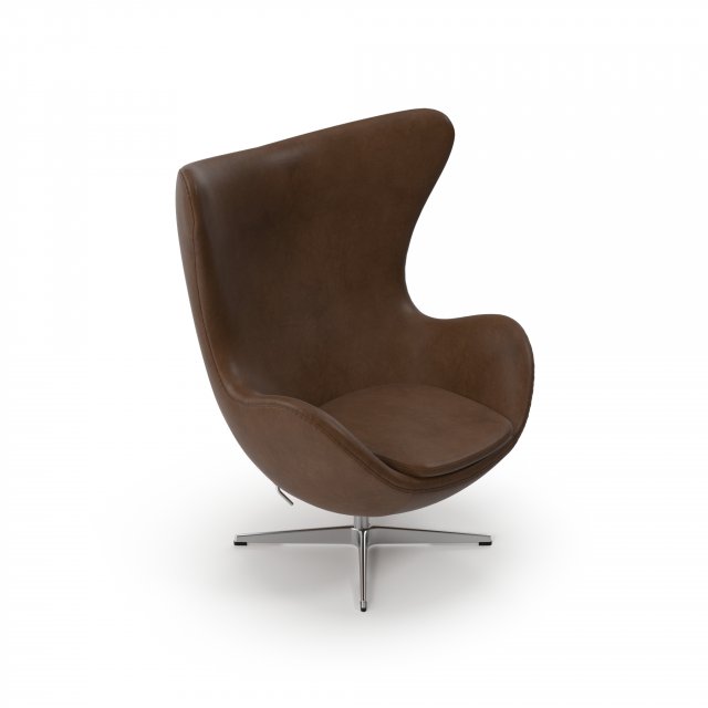 Egg Chair Model 3D .c4d .max .obj .3ds .fbx .stl .blend