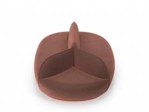 La Isla Office Sofa 3D Model