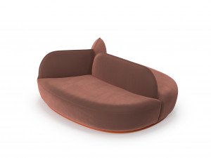 La Isla Office Sofa 3D Model