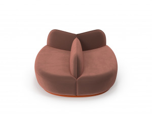 La Isla Office Sofa 3D Model