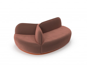 La Isla Office Sofa 3D Model