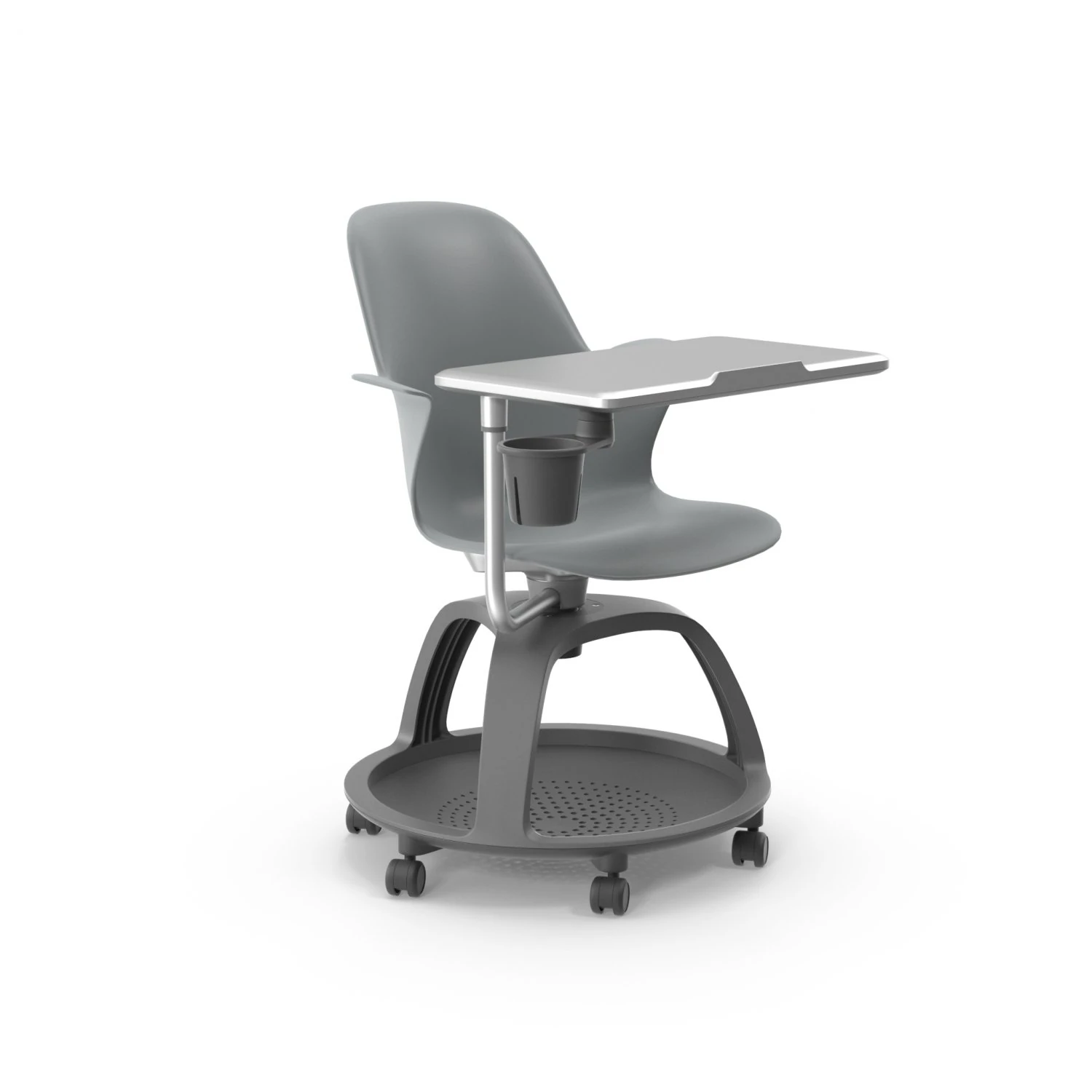 Collaborative Mid-Back Chair 3D Model .c4d .max .obj .3ds .fbx .stl .blend 