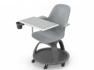 Collaborative Mid-Back Chair Model 3D