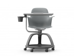 Collaborative Mid-Back Chair Model 3D