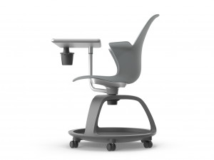 Collaborative Mid-Back Chair Model 3D