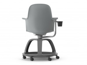 Collaborative Mid-Back Chair Model 3D