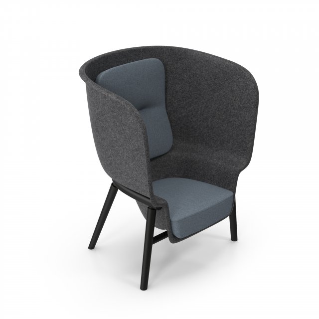 Lounge Chair Modelo 3D .c4d .max .obj .3ds .fbx .stl .blend 