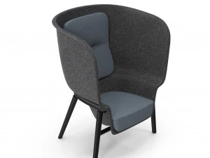 लाउंज कुर्सी 3D मॉडल