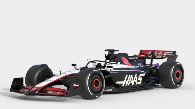 F1 Haas VF-23 2023 3D Model in Racing 3DExport
