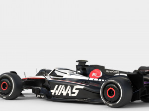 F1 Haas VF-23 2023 3D 모델