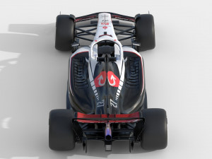 F1 Haas VF-23 2023 3D 모델