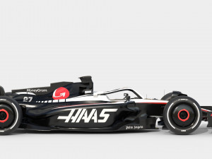 F1 Haas VF-23 2023 3D 모델