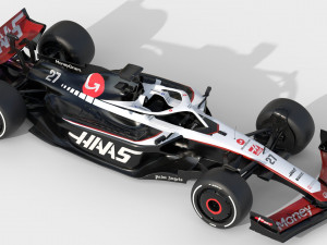 F1 Haas VF-23 2023 3D 모델