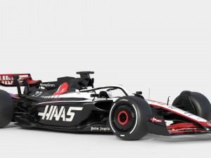 F1 Haas VF-23 2023 3D 모델