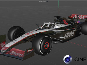 F1 Haas VF-23 2023 3D 모델