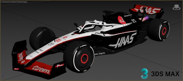 F1 Haas VF-23 2023 3D Модель In Гоночные 3DExport