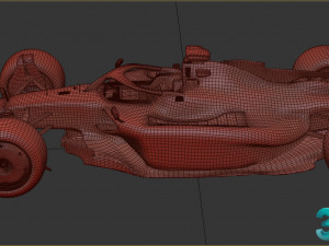 F1 Haas VF-23 2023 3D 모델