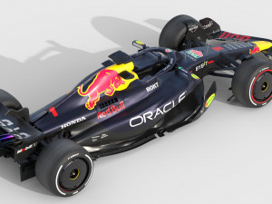 F1 RedBul RB19 2023 Model 3D