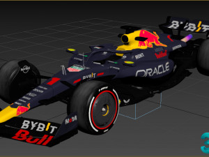 F1 RedBul RB19 2023 Model 3D