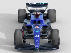 F1 Williams FW45 2023 Modelo 3D