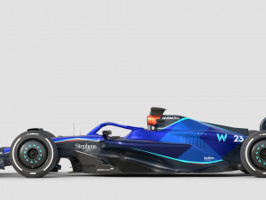 F1 Williams FW45 2023 3D Модель