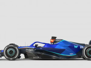 F1 Williams FW45 2023 Modelo 3D