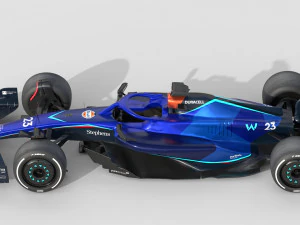F1 Williams FW45 2023 Modelo 3D