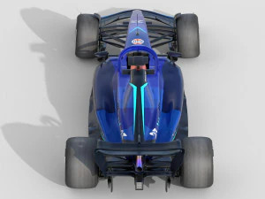 F1 Williams FW45 2023 Modelo 3D