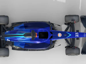 F1 Williams FW45 2023 Modelo 3D