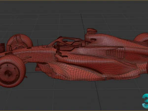 F1 Williams FW45 2023 Modelo 3D