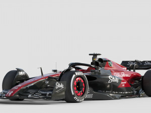 F1 Alfa Romeo C43 2023 Modelo 3D