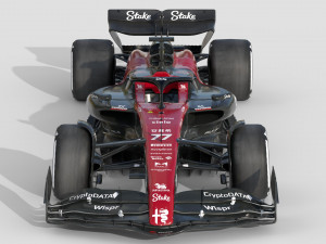 F1 Alfa Romeo C43 2023 Modelo 3D
