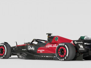 F1 Alfa Romeo C43 2023 Modelo 3D