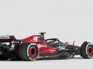 F1 Alfa Romeo C43 2023 Modelo 3D