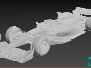 F1 Alfa Romeo C43 2023 Modelo 3D