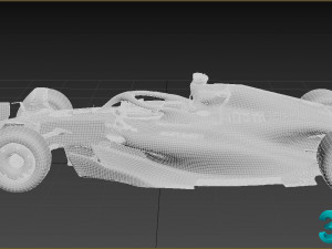 F1 Alfa Romeo C43 2023 Modelo 3D