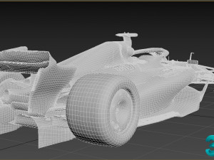 F1 Alfa Romeo C43 2023 Modelo 3D