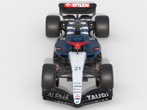 F1 Alpha Tauri AT04 2023 3D 모델