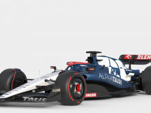 F1 Alpha Tauri AT04 2023 3D 모델