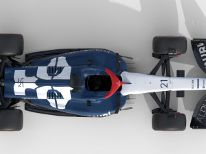 F1 Alpha Tauri AT04 2023 3D 모델