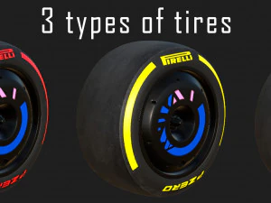 F1 Alpine A523 2023 3D Model