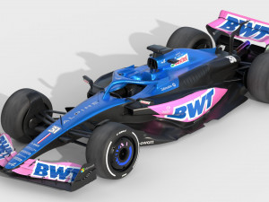 F1 Alpine A523 2023 3D-Modell