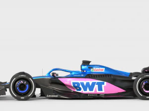 F1 Alpine A523 2023 3D Model