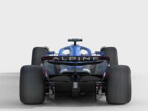 F1 Alpine A523 2023 3D-Modell
