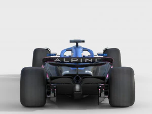 F1 Alpine A523 2023 3D Model