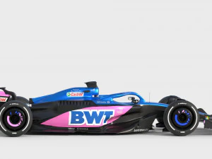 F1 Alpine A523 2023 3D Model